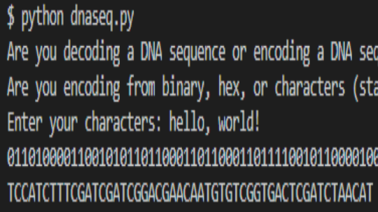 dna sequence image